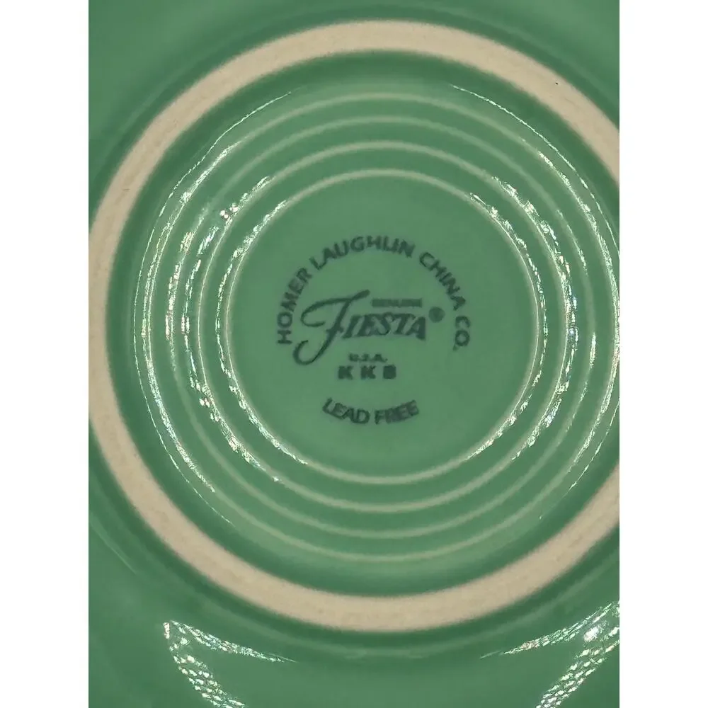 Fiesta by Homer Laughlin Teacup and Saucer set - Retired Sea Mist Green